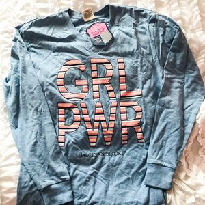 Jadelynn Brooke GRL PWR Long Sleeve Tee Size S